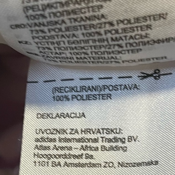 Lilac Adidas Activewear Jacket - Picture 4 of 6